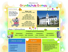 Tablet Screenshot of gornau-grundschule.de